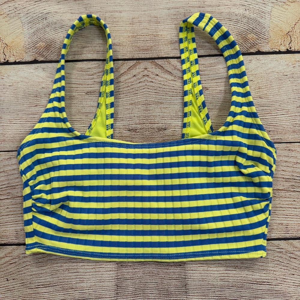Xhillaration Neon Striped Bikini - Medium - Picture 2 of 9